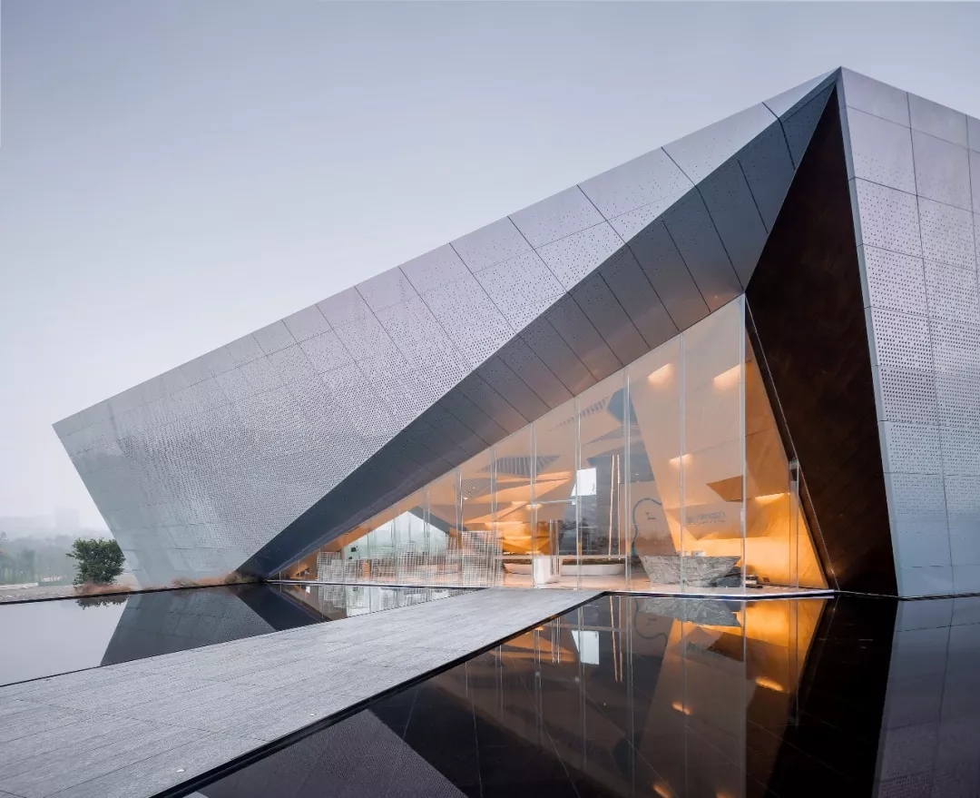 昱湖壹号城市展厅,天华建设设计