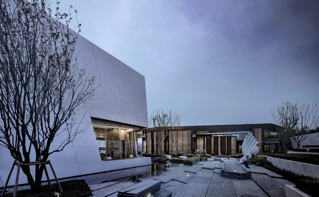 面向内庭院的洞口 by苏圣亮,天华建筑设计