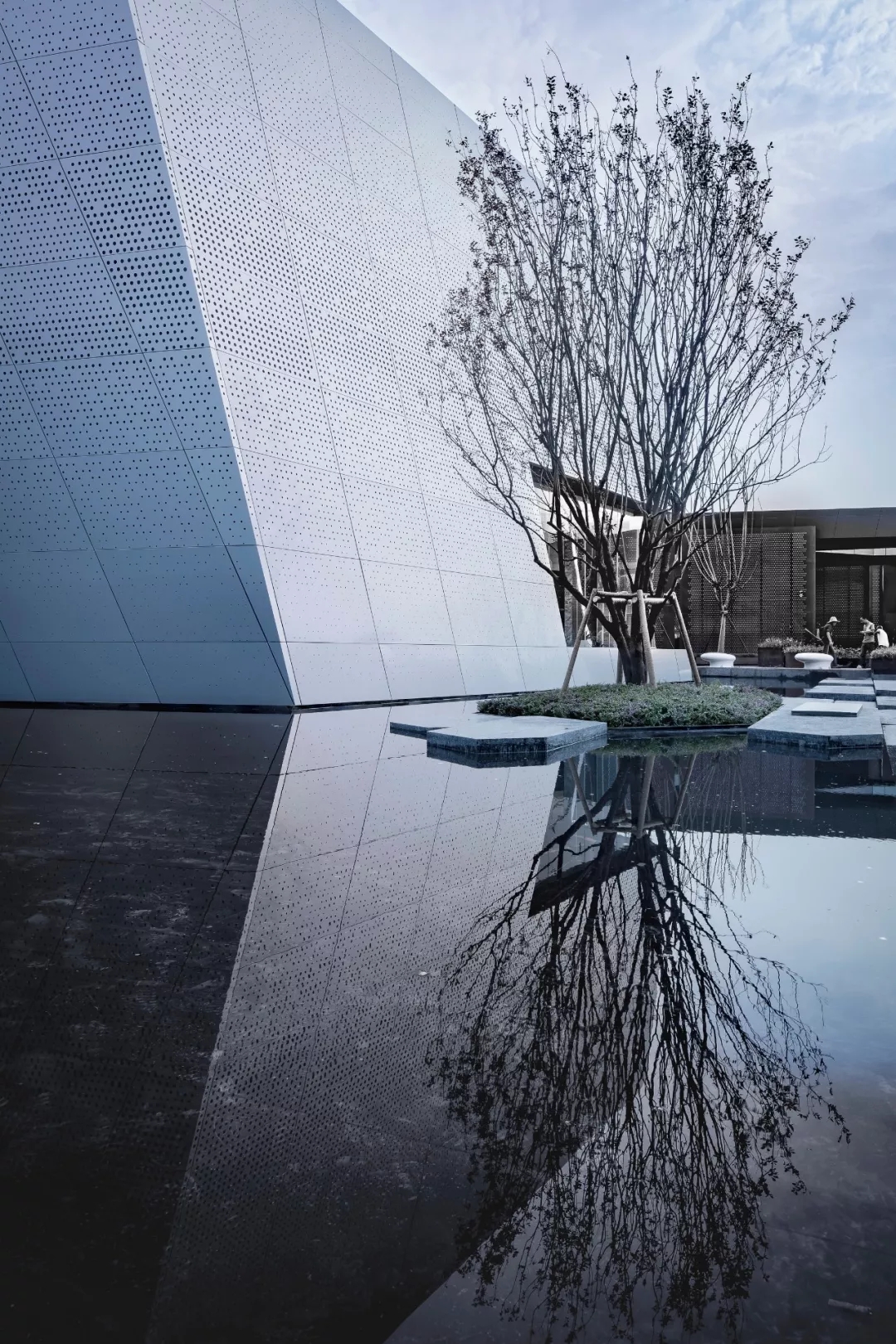 内庭院 by远,天华建设设计