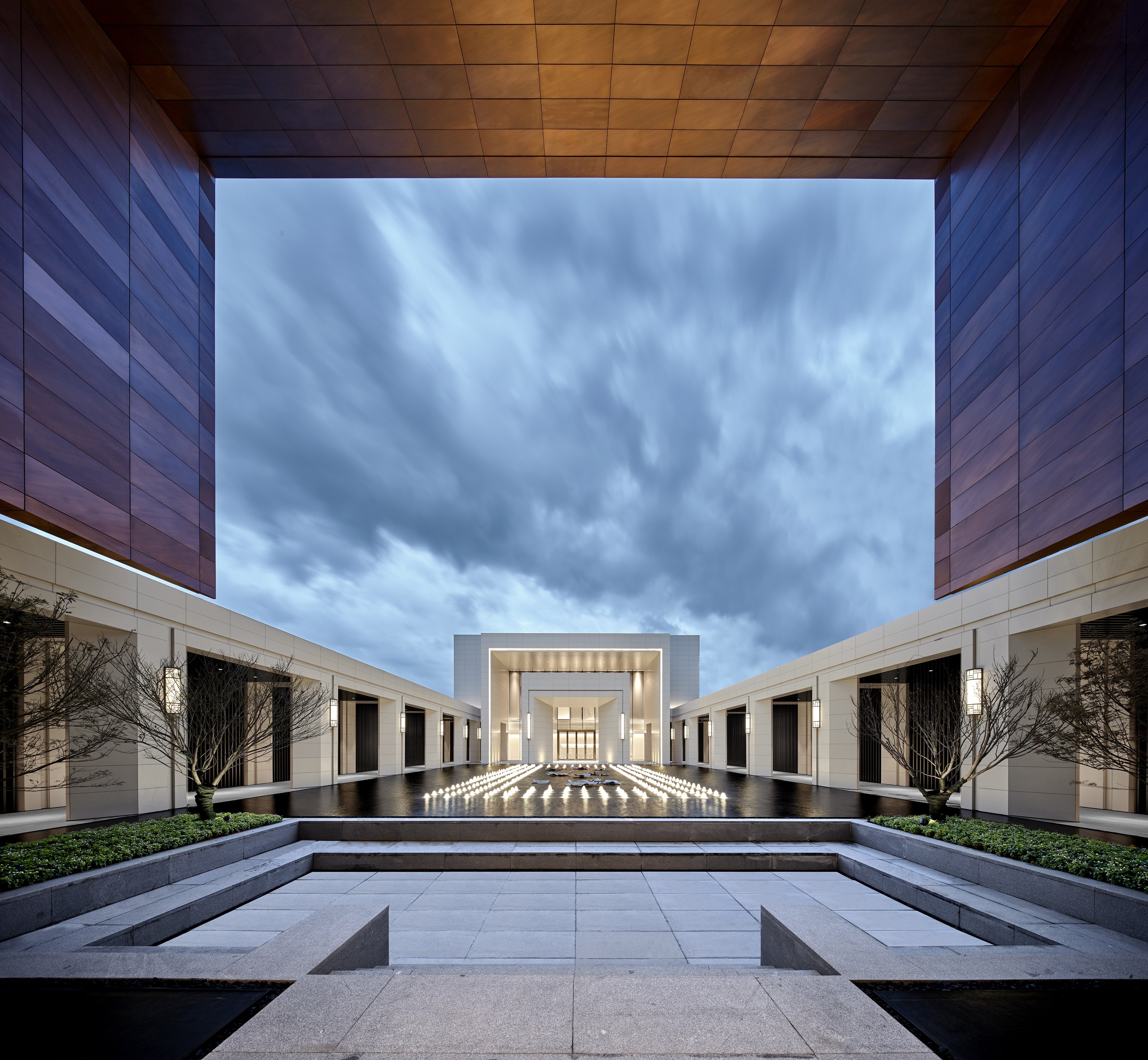 天华建筑优秀奖项目,华润置地滨江万象天地销售中心